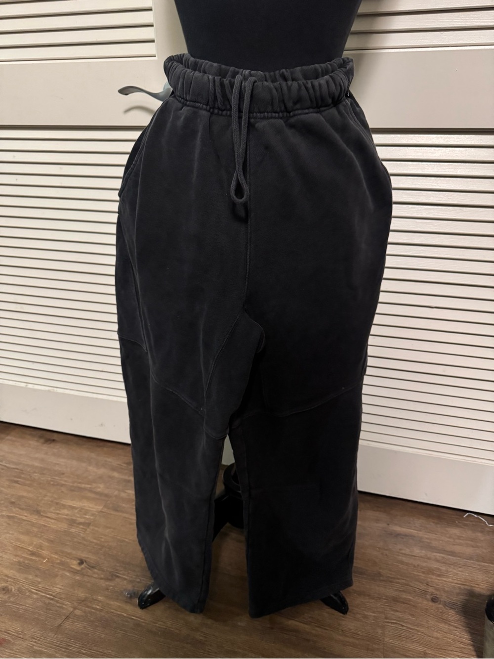 Free People Men’s Black Drawstring Sweatpants